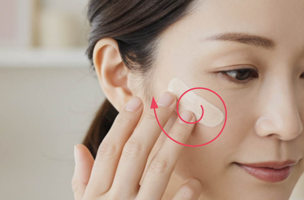 50代老け顔メイク