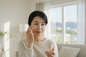 ファンデの「くるくる塗り」とは？